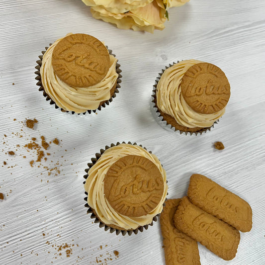 Lotus Biscoff Cupcakes