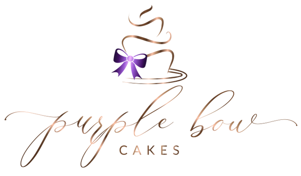 Purple bow cakes2